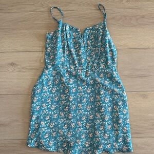 Floral Blue Sundress